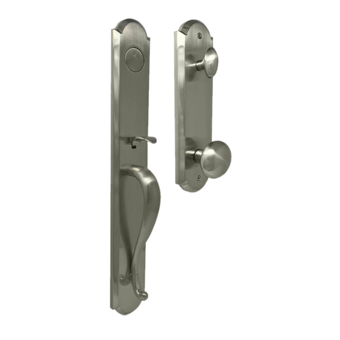 Weslock Philbrook Dummy Handleset with Impresa Knob Entry Set