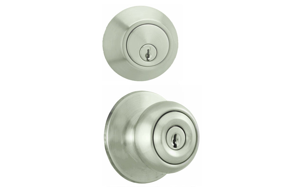 Weslock Salem Knob with Deadbolt Combo