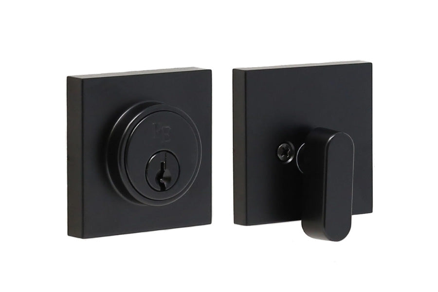 Weslock Square Rose Single Cylinder Deadbolt