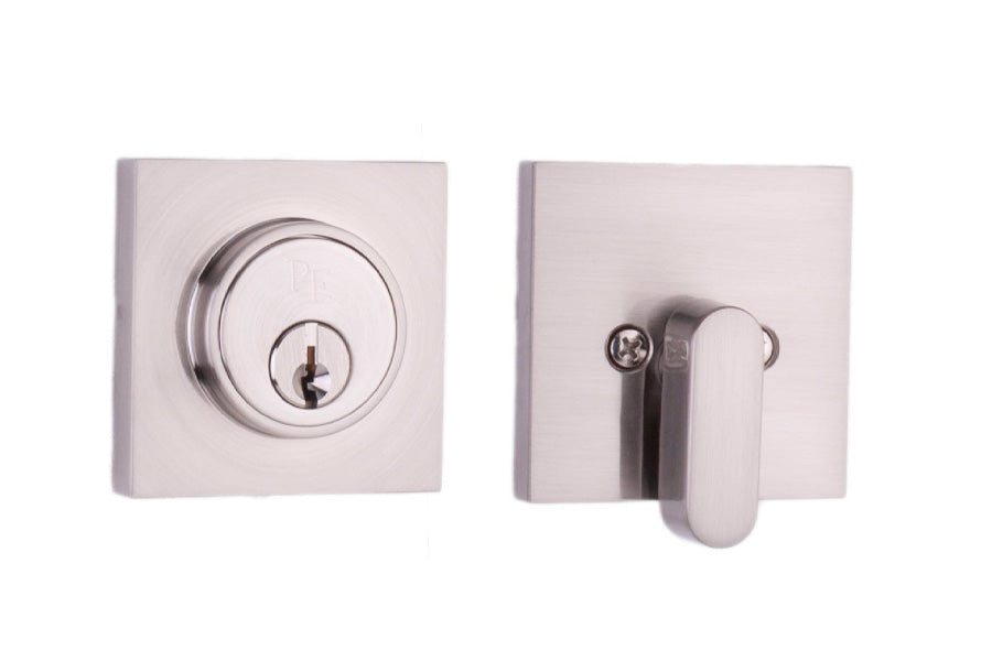 Weslock Square Rose Single Cylinder Deadbolt