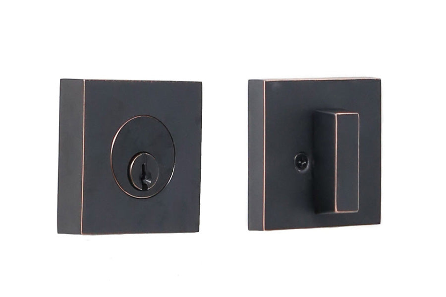 Weslock Square Single Cylinder Deadbolt