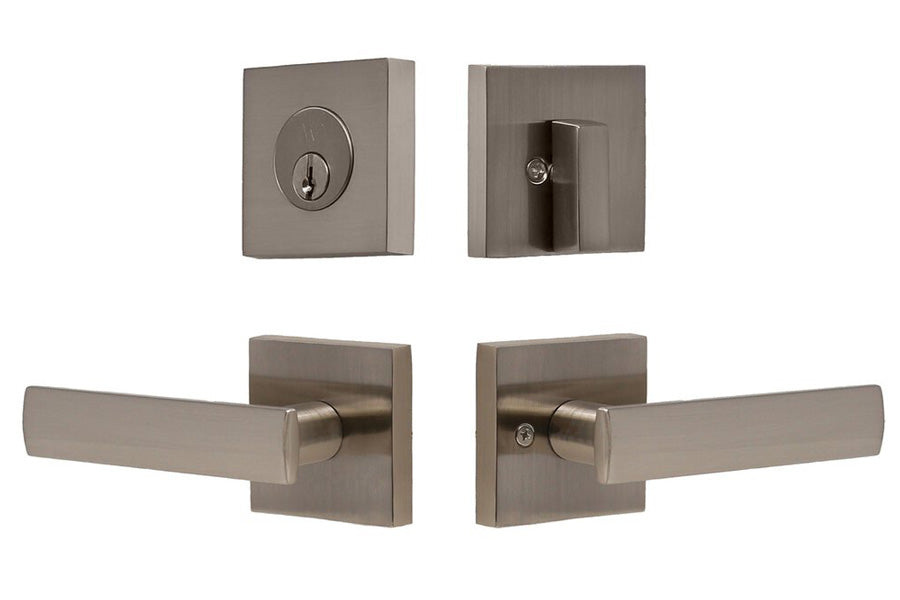 Weslock Utica Lever and Deadbolt Combo Pack