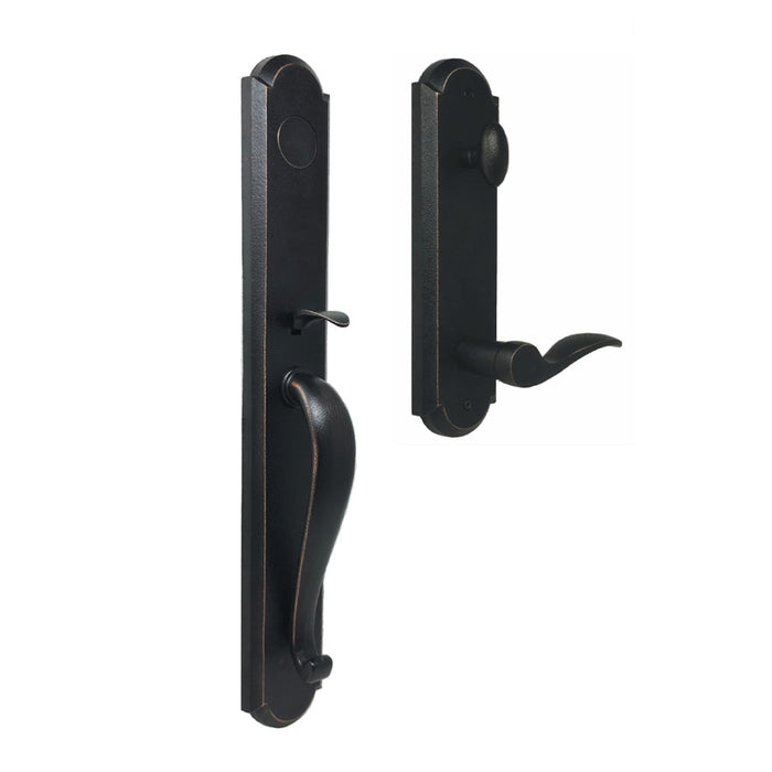 Weslock Wiltshire Dummy Handleset with Carlow Lever Entry Set