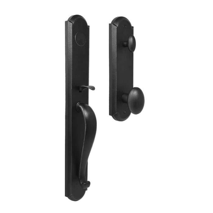 Weslock Wiltshire Dummy Handleset with Durham Knob Entry Set