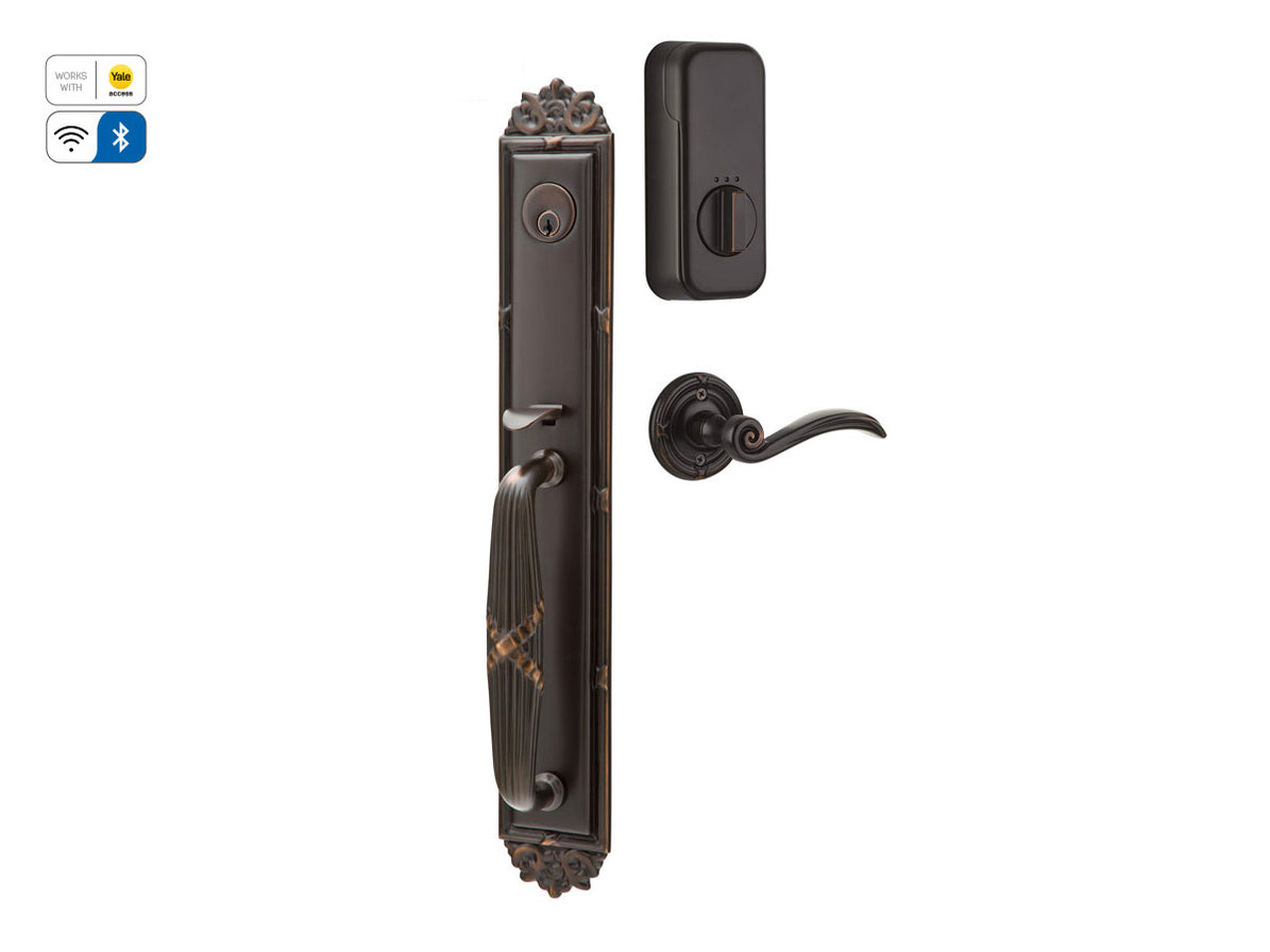 Emtek Handleset Imperial Entry Set — Lux Door Hardware
