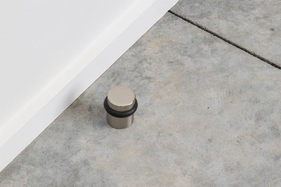 Polished Chrome Domed Floor Mounted Door Stop - More 4 Doors