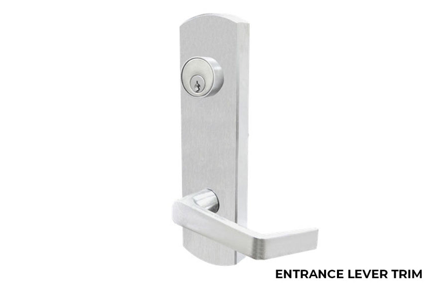 Commercial Exit Device Trim (Lock and Pulls) — Lux Door Hardware