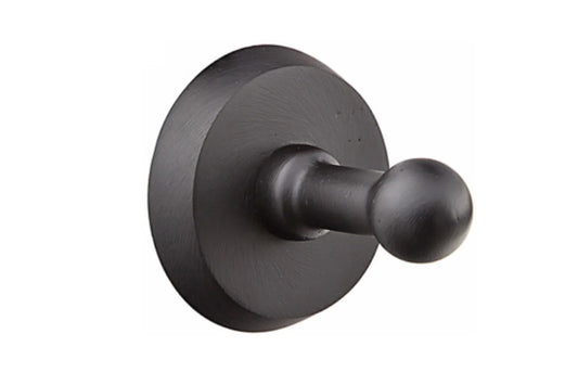 Emtek Sandcast Bronze Single Hook with Rosette