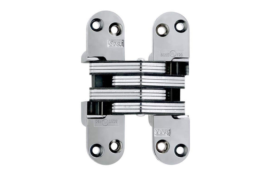 SOSS 218 Invisible Concealed Hinge [x1 Per Box, Door Thickness 1-3/4" to 2" thick]