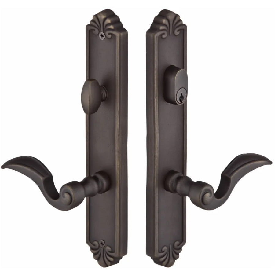 Emtek Handleset Tuscany MultiPoint Entry Set — Lux Door Hardware